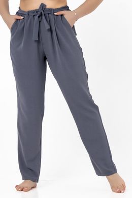 33 Женские летние класичческие брюки цвета графит XL