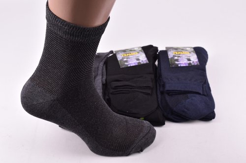 Шкарпетки чоловічі COTTON Сітка (Арт. OAM291-Mix/27) | 12 пар