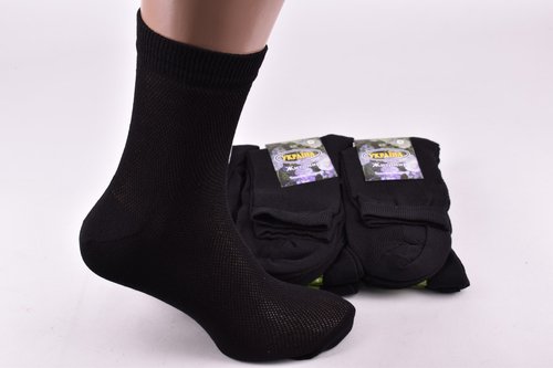 Шкарпетки чоловічі COTTON Сітка (Арт. OAM291-B/25) | 12 пар