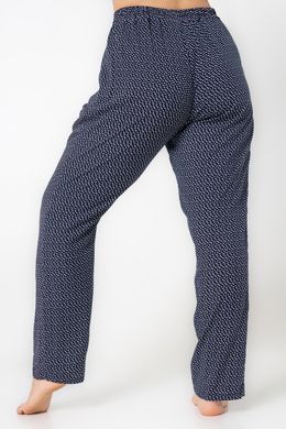 24 Літні жіночі штани у геометричний візерунок 2XL