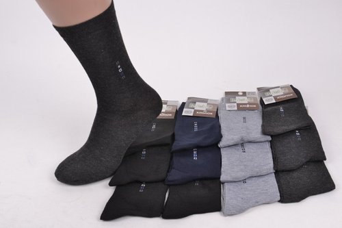 Шкарпетки чоловічі бавовняні (F506-12) | 12 пар