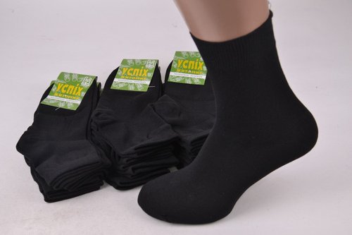 Шкарпетки підліткові "Житомир" Бавовна р.34-38(Арт. OAM321/Black) | 12 пар