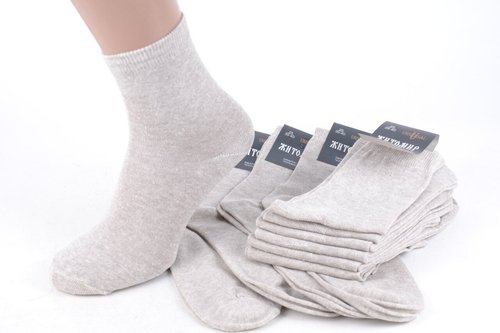 Шкарпетки чоловічі "Житомир" бежевий р.44-45 (Арт.Y880/29) | 10 пар