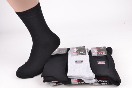 Шкарпетки чоловічі "Milano" Cotton (Y007/A) | 12 пар