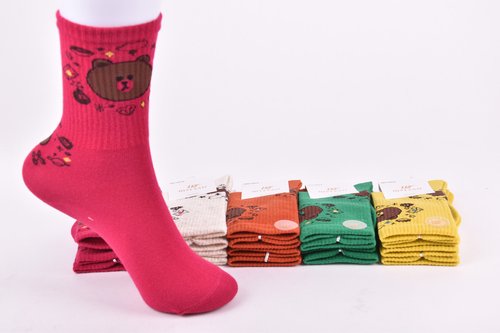 Шкарпетки дитячі з малюнком "Шугуан" ХЛОПОК (Арт. C673/S) | 10 пар