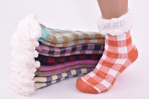 Шкарпетки жіночі на хутрі (Арт. SUB200/17) | 6 пар