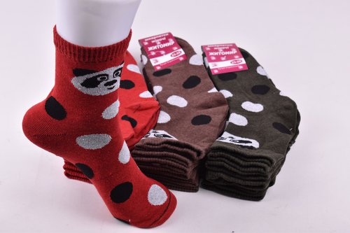 Шкарпетки жіночі "Житомир" бавовна (Aрт. OK107/1) | 12 пар