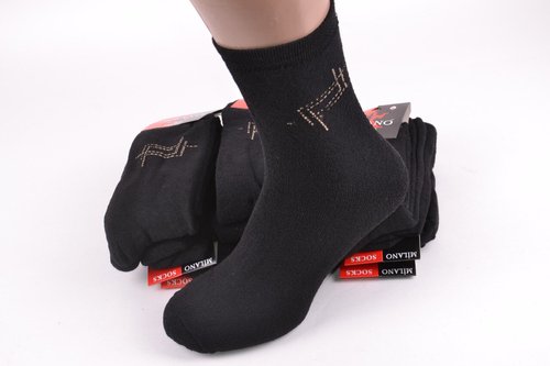 Чоловічі Махрові шкарпетки "Milano" бавовна (арт. PTM101) | 12 пар