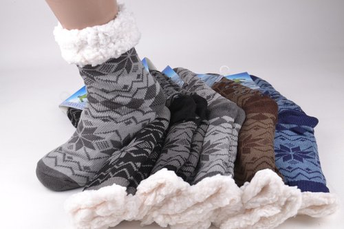 Чоловічі шкарпетки на хутрі з гальмами (Арт. HD3002) | 12 пар