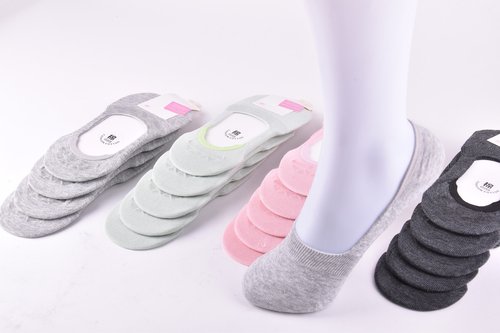 Шкарпетки-сліди жіночі "Шугуан" ХЛОПОК (Арт. HB2841) | 20 пар