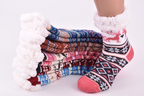 Шкарпетки жіночі на хутрі (Арт. SUB200/15) | 6 пар
