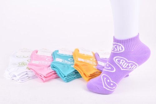 Шкарпетки жіночі занижені "Фенна" ХЛОПОК (Арт. FEB676) | 10 пар