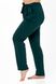 32 Класические летние брюки темно зелёного цвета XL