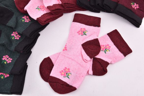 Шкарпетки дитячі на дівчинку "Житомир" ХЛОПОК (Арт. OAM364/14-16) | 12 пар