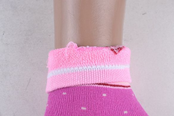 Дитячі шкарпетки "КОРОНА" Махра-Бавовна (LKC3211/M) | 12 пар