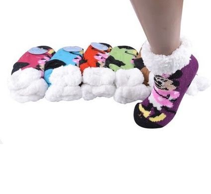 Дитячі шкарпетки на хутро з гальмами (Арт. TKS123) | 6 пар