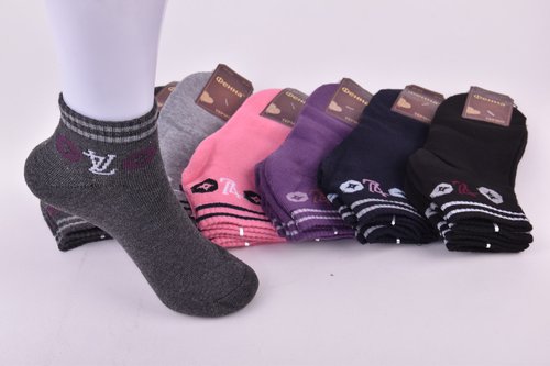 Шкарпетки жіночі занижені "Фенна" МАХРА бавовни (Арт. FEB605-4) | 12 пар