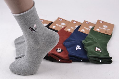 Жіночі шкарпетки з малюнком "Cotton" (Арт. NPX1197) | 30 пар