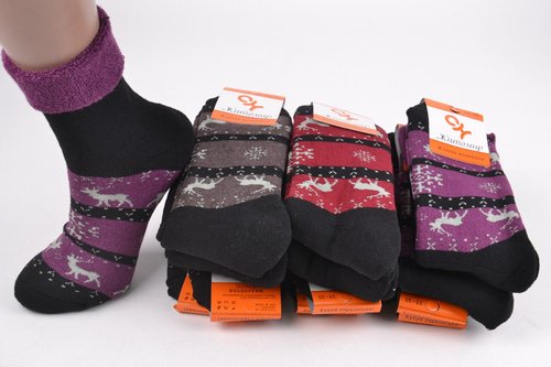 Жіночі шкарпетки "ЖИТОМИР" МАХРА (Арт. OLM3639/1) | 12 пар