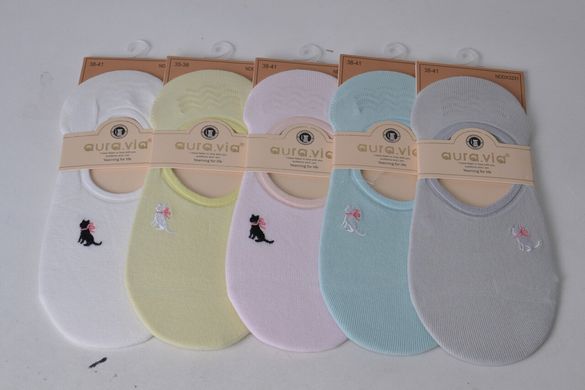Жіночі Шкарпетки-Сліди "Cotton" (Арт. NDDX3231/38-41) | 5 пар