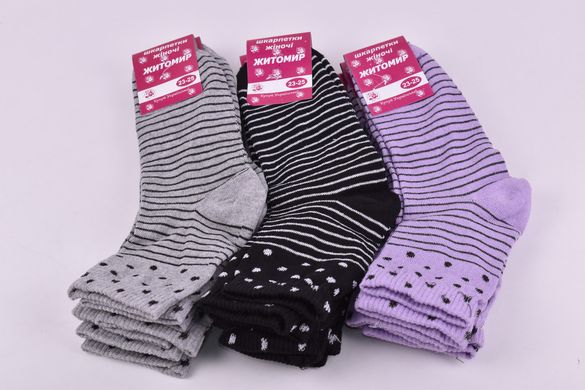 Шкарпетки жіночі "Житомир" бавовна (Aрт. OK771/3) | 12 пар
