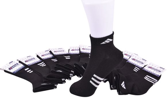 Шкарпетки чоловічі "SPORT" ХЛОПОК Сітка (Арт. ME31402/25-27/BL) | 12 пар