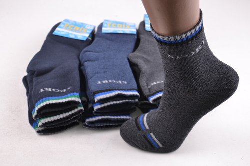 Дитячі шкарпетки на хлопчика МАХРА бавовна p.20-22 (Арт. OAM155) | 12 пар