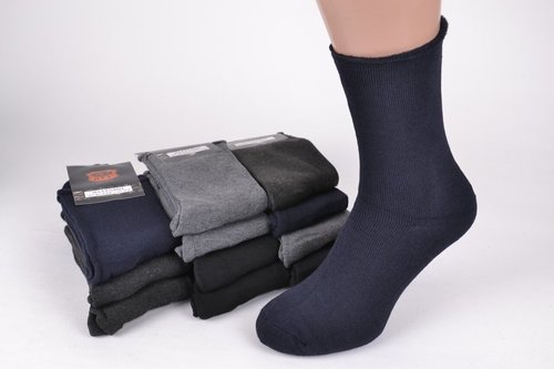 Чоловічі медичні махрові шкарпетки 41-47 (Арт.HA08) | 12 пар