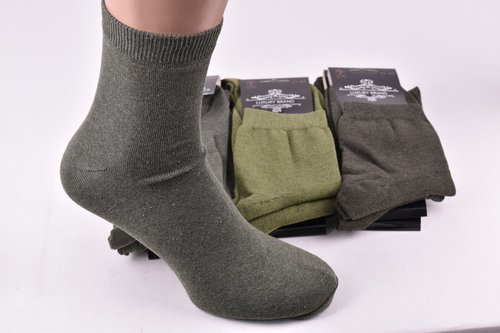 Шкарпетки чоловічі однотонні COTTON (Арт. LC31-25) | 12 пар