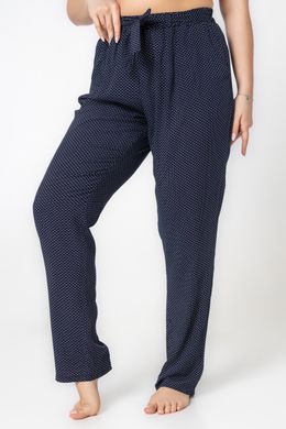 27 Літні жіночі штани у дрібний геометричний візерунок XL