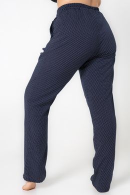 27 Летние женские брюки в мелкий геометрический узор XL