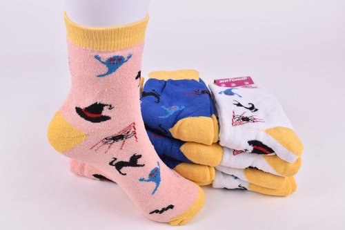 Шкарпетки жіночі "Житомир" Махра (Арт. OK206/1) | 12 пар