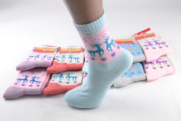 Шкарпетки жіночі візерунком (Арт.BSY004) 10пар