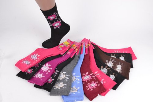 Шкарпетки жіночі "МАХРА" нар. 37-41 (C417) | 12 пар