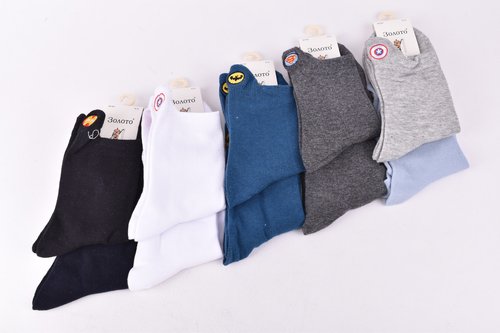 Шкарпетки дитячі на хлопчика "Золото" COTTON (Арт. M118-6/4-6) | 10 пар