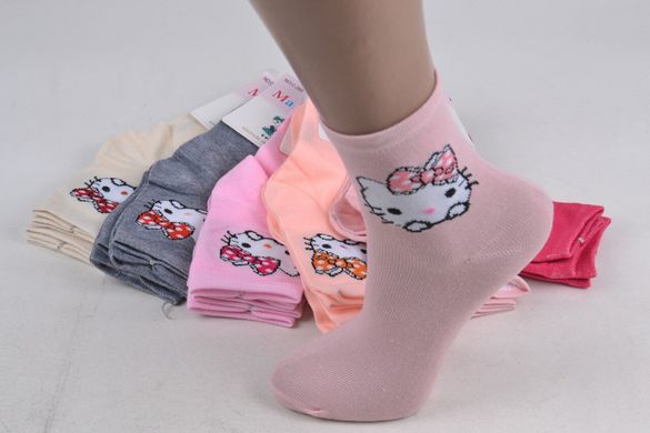 Дитячі Бавовняні шкарпетки на дівчинку (Арт. TKC268/S) | 12 пар