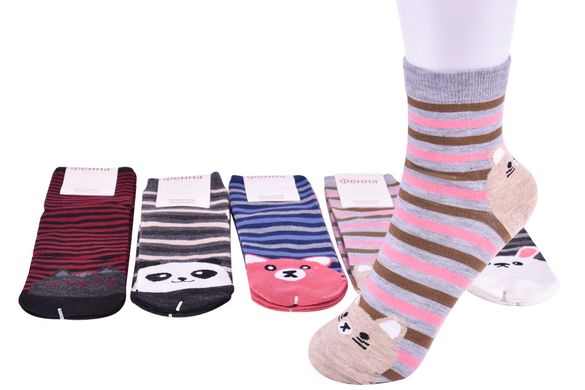 Шкарпетки жіночі "Фенна" ХЛОПОК (Арт. FEB08) | 10 пар