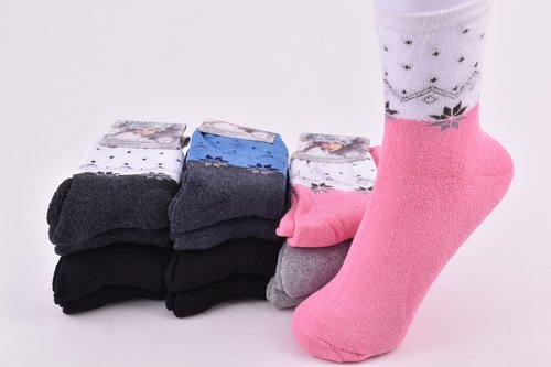Шкарпетки жіночі "ДУКАТ" МАХРА (Арт. PTM217) | 12 пар