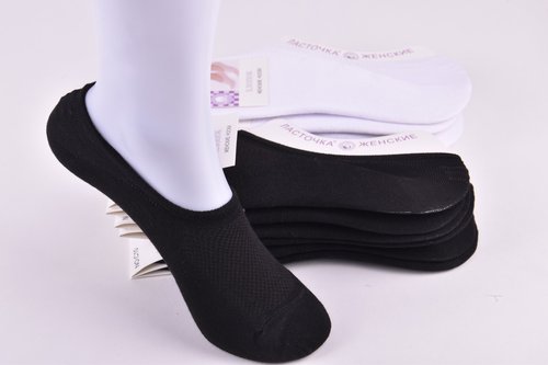 Шкарпетки-сліди жіночі "Ластівка" ХЛОПОК БАМБУК (Арт. C10-4) | 12 пар