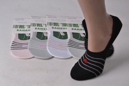 Жіночі Шкарпетки-Сліди "Bamboo" (Арт. NDD3189) | 30 пар