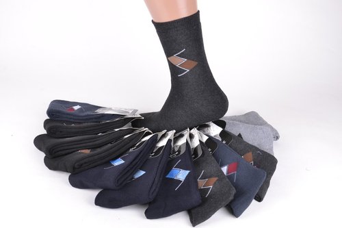 Шкарпетки чоловічі МАХРА нар. 42-48 (TKA840) | 12 пар