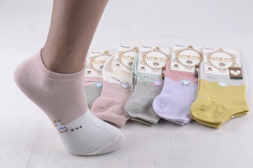 Женские носки заниженные "Cotton" (Арт. ND1521) | 30 пар
