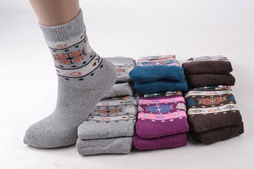 Жіночі шкарпетки Вовна Ангора (арт. YK56) | 12 пар