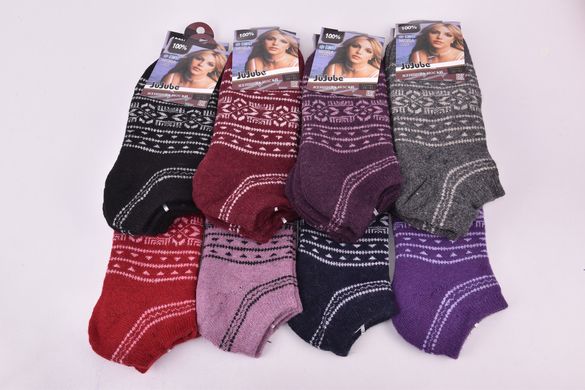 Шкарпетки жіночі занижені "JuJube" Шерсть Кролика (Арт. A696-3) | 12 пар