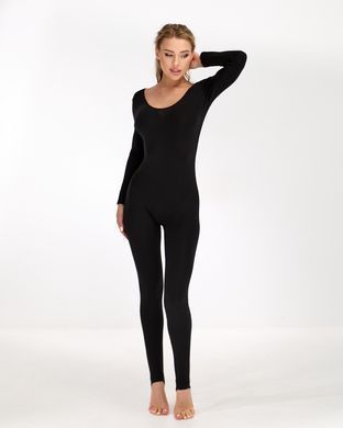 081 Черный детский трикотажный комбинезон для спорта 122-128 см 2000115566161 производитель одежды Опт круг