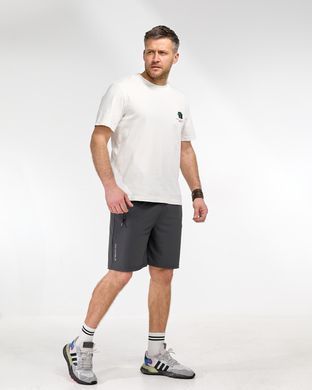 А 2088-5 Спортивні темно сірі чоловічі швидкосохнучі шорти 4XL=48-50р 2000115566000 виробник одягу Опт коло