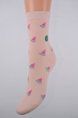 Жіночі шкарпетки з малюнком "Cotton" (Арт. NP5055) | 30 пар