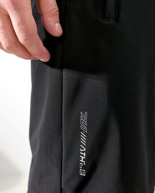 А 2088-5 Спортивные черные мужские быстросохнущие шорты 5XL=50-52р 2000115565973 производитель одежды Опт круг