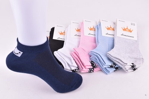 Шкарпетки жіночі занижені "Житомир" ХЛОПОК Сітка (Арт. AK944) | 12 пар