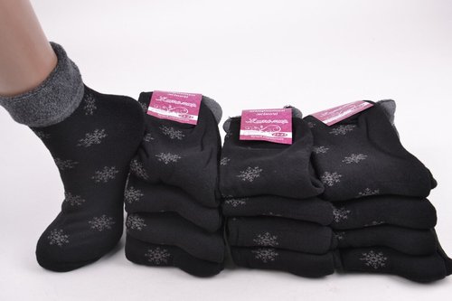 Жіночі шкарпетки "Житомир" МАХРА (арт. OK055/2) | 12 пар